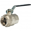 Кран шаровой DN 40 1 1/2" ВР/ВР, рычаг, лат.никел., STOUT