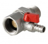 Сгон-отсекатель разъемн. с дренаж. краном  DN 25, Py 1,0МПа VALTEC VT.537.N.06