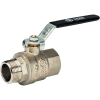 Кран шаровой DN 20 3/4" ВР/НР, рычаг, лат.никел., STOUT