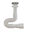 Гофросифон с выпуском 1 1/4" х 40/50 мм, Lmax-650мм, А-3016, ОРИО