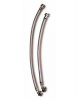 Шланг угловой UNIPUMP 30см, 1/2"х1"(НР-ВР), в металлооплетке