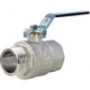 Кран шаровой DN 32 1 1/4" ВР/НР, рычаг, лат.никел., STOUT