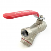 Кран шаровой DN 15 1/2" ВР/ВР, с фильтром (косой), рычаг, лат.никел., ARCO SENA