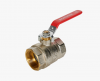 Кран шаровой DN 40 1 1/2" ВР/ВР, рычаг, лат.никел., Rommer