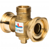 Клапан смесительный термостатический 1 1/2" НР х 1 1/2" ВР х 1" НР 70°С STOUT