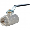 Кран шаровой DN 20 3/4" ВР/ВР, рычаг, лат.никел., STOUT