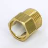 Клапан отсекающий для монтажа воздухоотводчика  3/8"х1/2" ВР/НР Emmeti