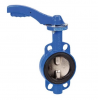 Затвор дисковый поворотный м/ф DN100, чугун/нерж, PN16, Тmax=120 °C, 2109 12 с рукояткой, Genebre