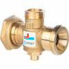 Клапан смесительный термостатический 11/2" НР х 1 1/2" ВР х 1" НР 60°С STOUT