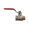 Кран шаровой DN 40 1 1/2" ВР/НР, рычаг, лат.никел., SGL Prof