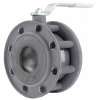 Кран шаровой стальной межфланцевый DN 65, П/П, Ру16, L= 92мм, Tmax150°С, "LD", (Стриж)
