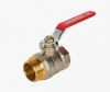Кран шаровой DN 32 1 1/4" ВР/НР, рычаг, лат.никел., Rommer