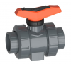 Кран шаровой ПВХ 63 под клей, пром. серия, PTFE/EPDM, Georg Fischer, Швейцария 161546067