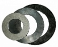  Прокладка резиновая (ТМКЩ) кольцевая, плоская для уплотнения фланцевых соединений Dy 65, Ру 1,6 МПа, Т до 80°С, толщ. 2 мм