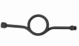 Трубка петлевая (демпферная) прямая для манометра, сталь, НР-ВР, Тmax=300 °С, Py 25МПа, G1/2" х g1/2"